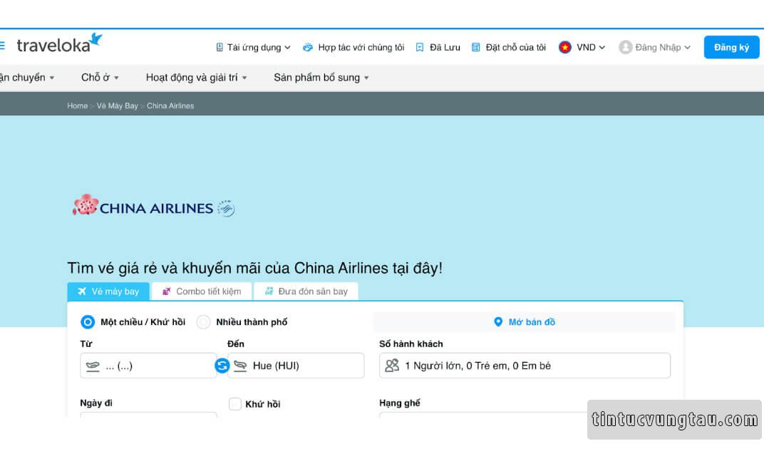 Trải nghiệm hãng bay nước ngoài China Airlines