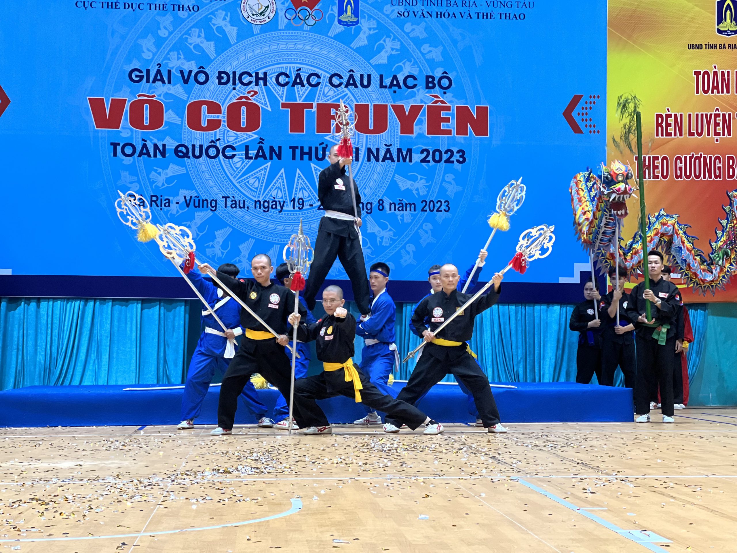 Giải vô địch các CLB võ cổ truyền toàn quốc năm 2023 góp phần  trong việc bảo tồn và phát triển võ thuật cổ truyền Việt Nam.