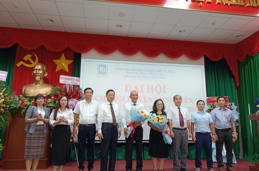  Ra mắt Chi hội Doanh nghiệp nhỏ và vừa huyện Long Điền
