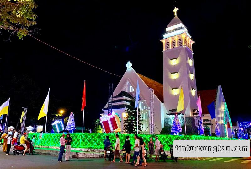 Nhà thờ Vũng Tàu dịp Noel