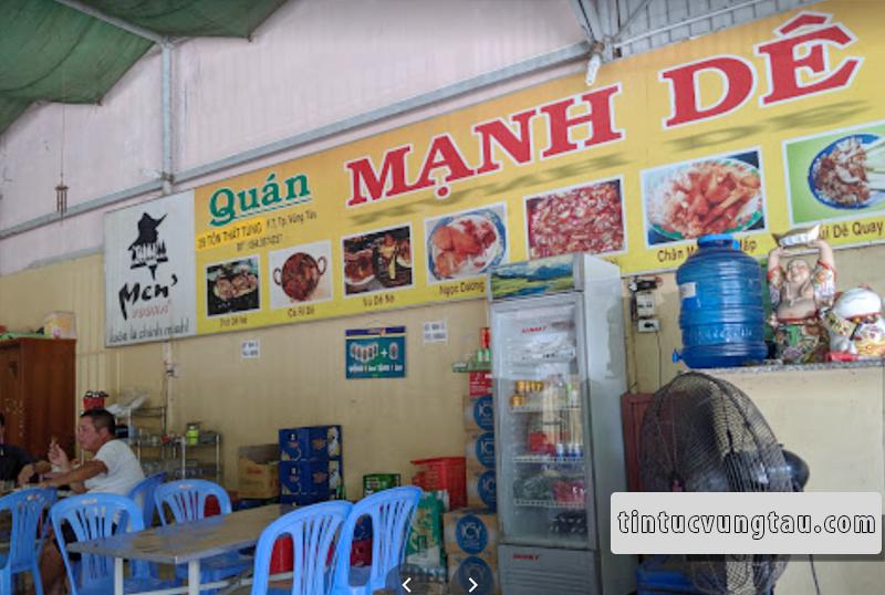 quán mạnh dê Vũng Tàu