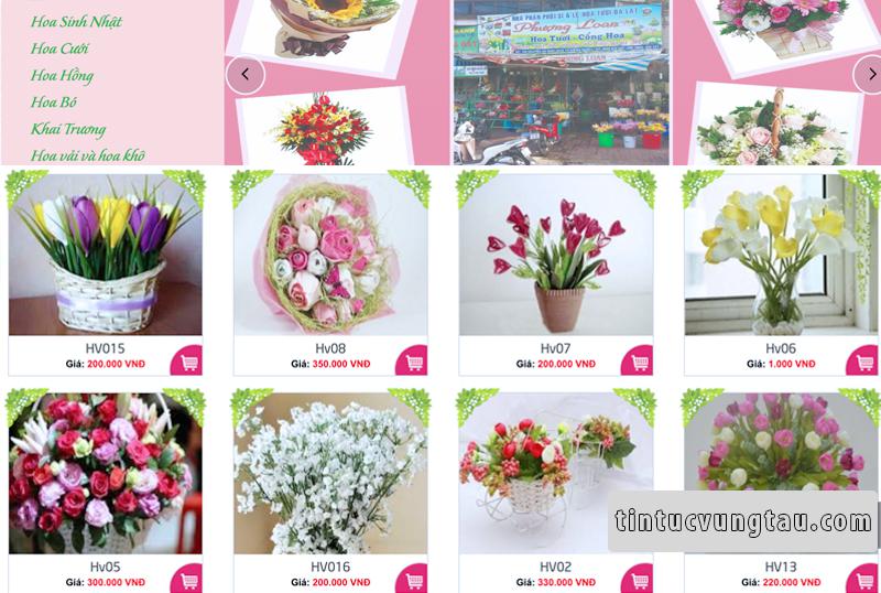  Giới thiệu #5 Shop hoa vải – hoa giả ở Vũng Tàu
