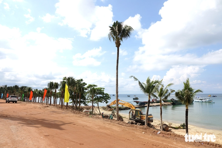 Phú Quốc đẩy nhanh tiến độ giải phóng mặt bằng làm bãi tắm công cộng Bãi Đất Đỏ