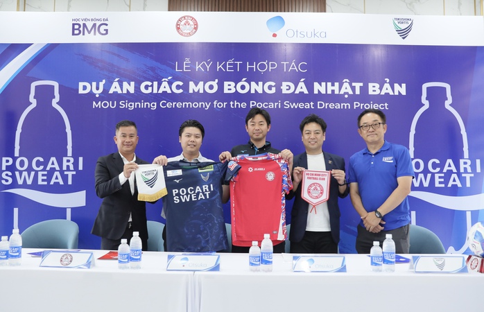  CLB TP HCM kết hợp với CLB J-League 2, ra mắt Dự án “Giấc mơ Bóng đá Nhật Bản”