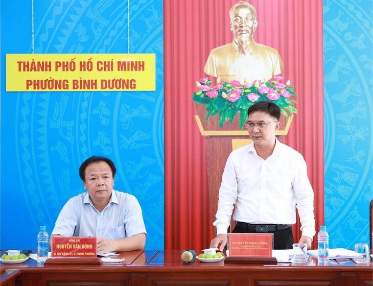  Phường Bình Dương sẵn sàng cho đại hội Đảng bộ đầu tiên sau sáp nhập