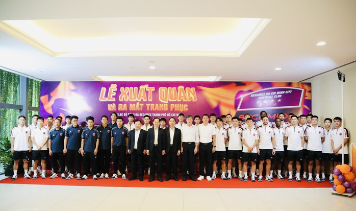  CLB Becamex TP HCM hướng mục tiêu Top 3 V-League 2025-2026