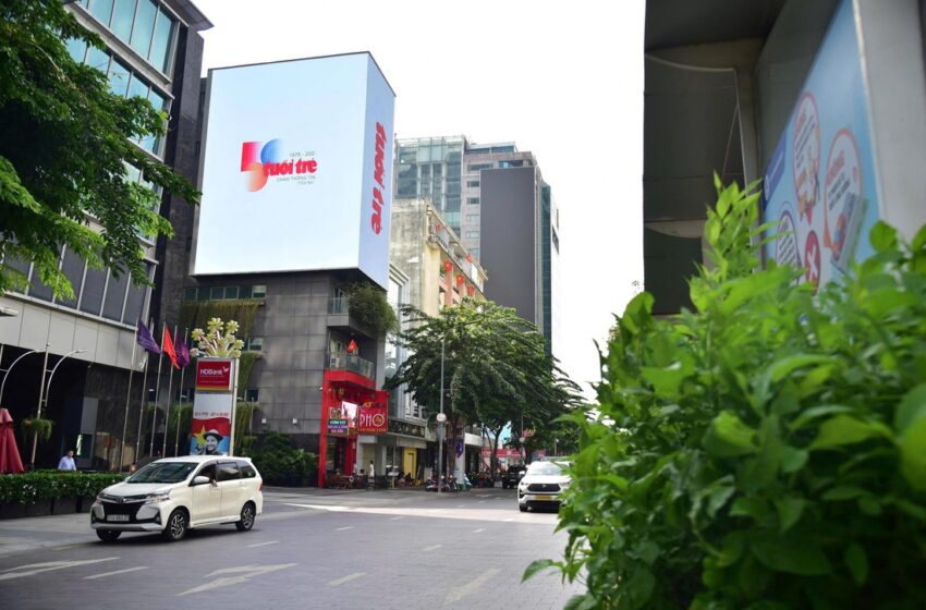  Nhiều đối tác đồng hành lan tỏa logo kỷ niệm 50 năm thành lập báo Tuổi Trẻ