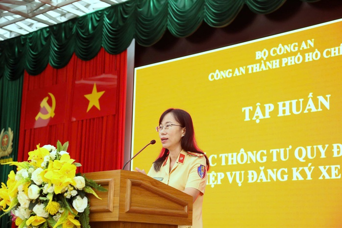  Sau sáp nhập, Công an TP HCM đã đăng ký xe cho gần 1.900 hồ sơ tại khu vực 1